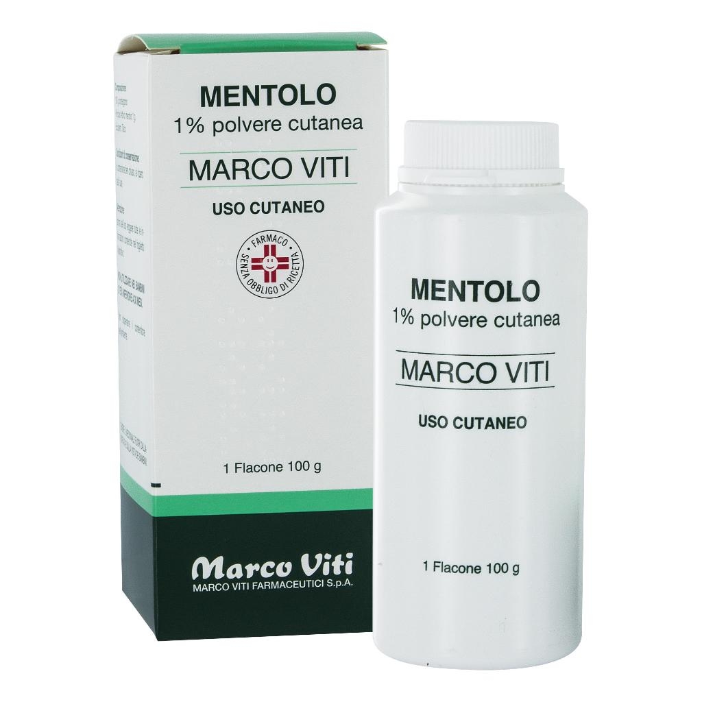 MENTOLO MARCO VITI 1% POLVERE CUTANEA