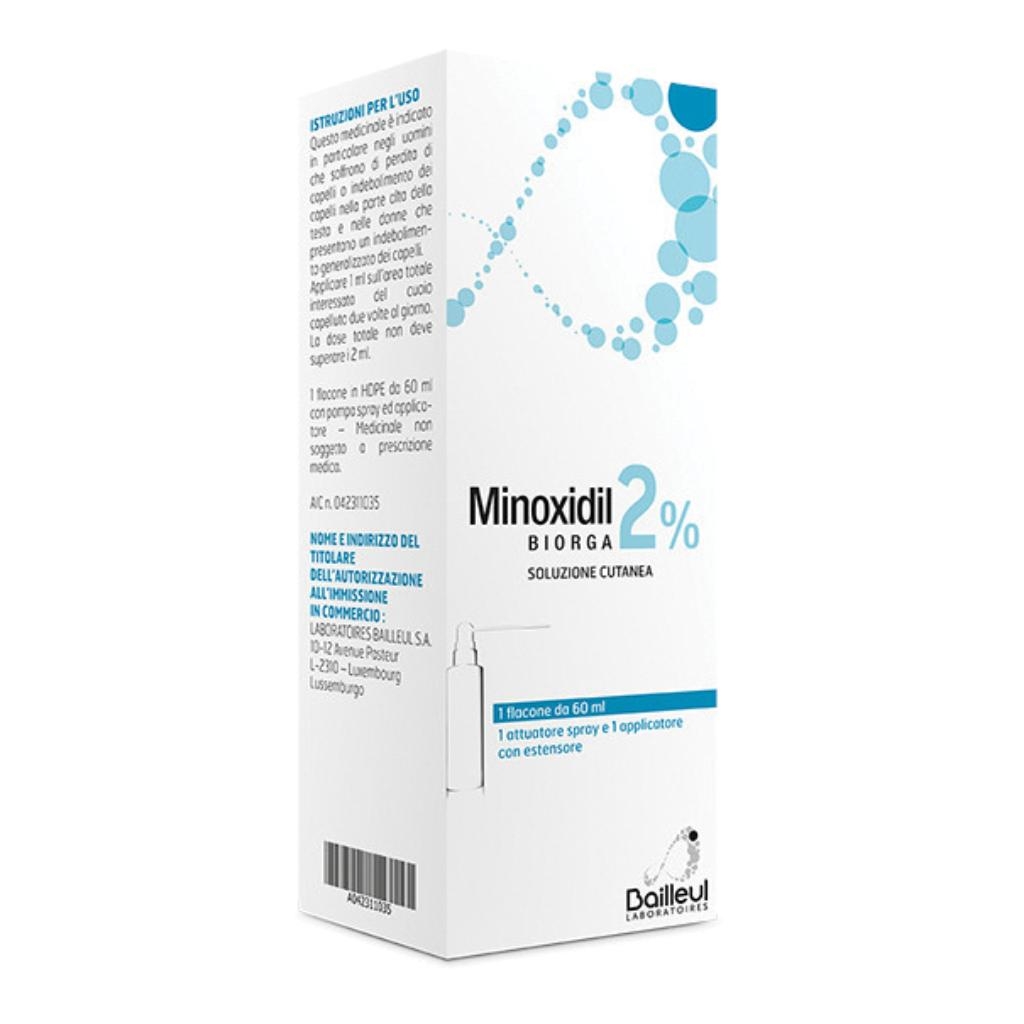 MINOXIDIL BIORGA 2% SOLUZIONE CUTANEA