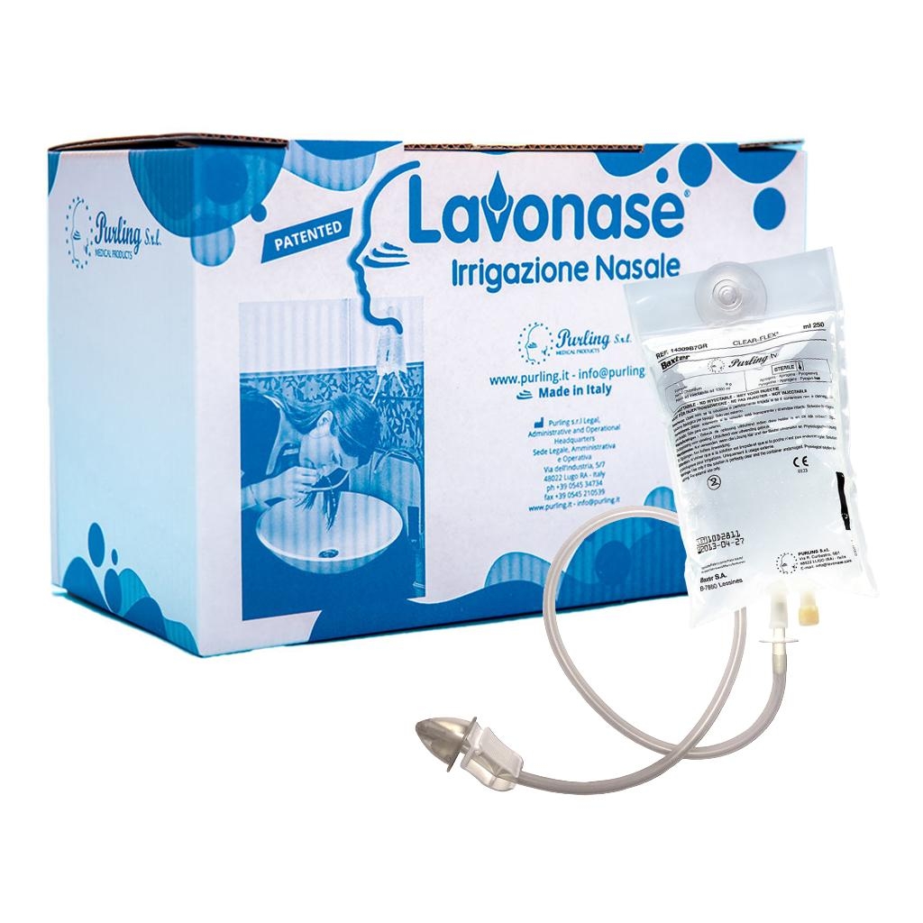 IRRIGAZIONE NASALE LAVONASE 250ML 12 PEZZI