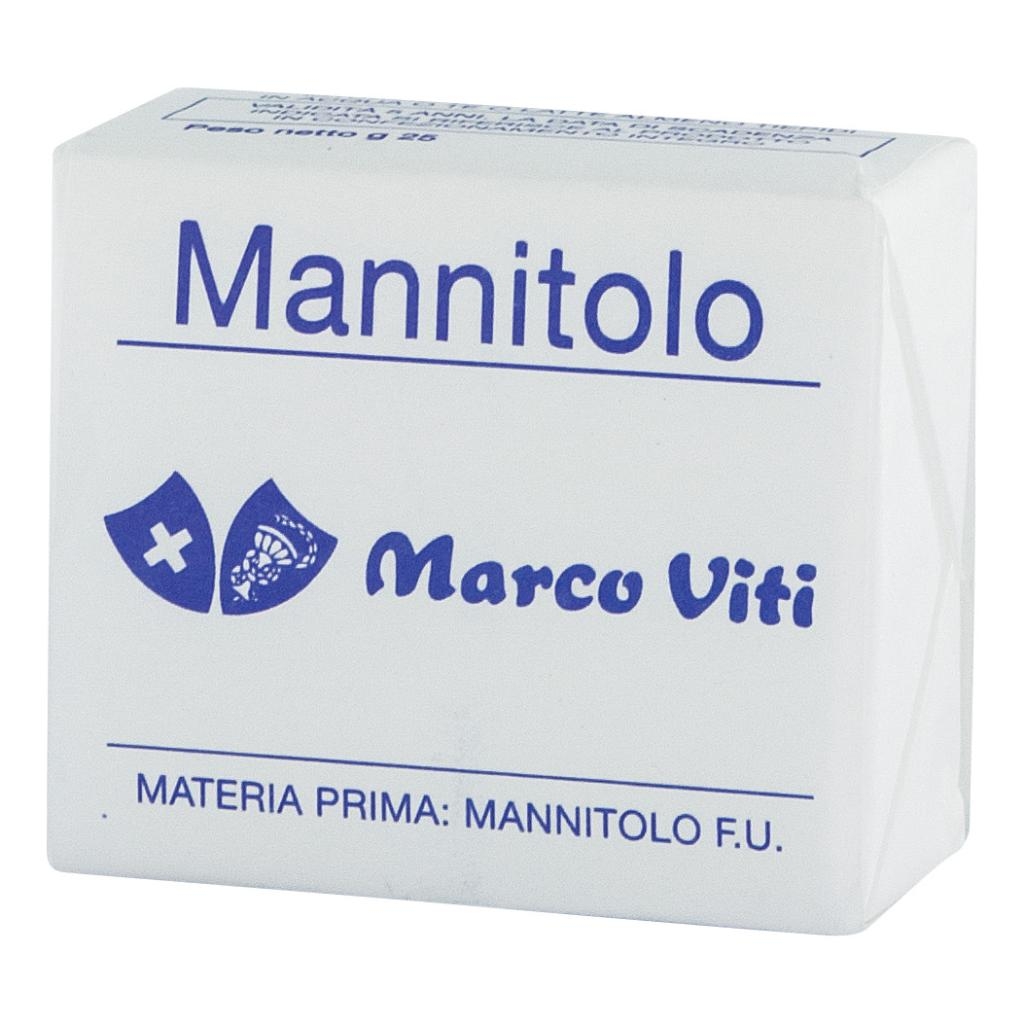 MANNITE FARMACOPEA UFFICIALE CUBO 25 G