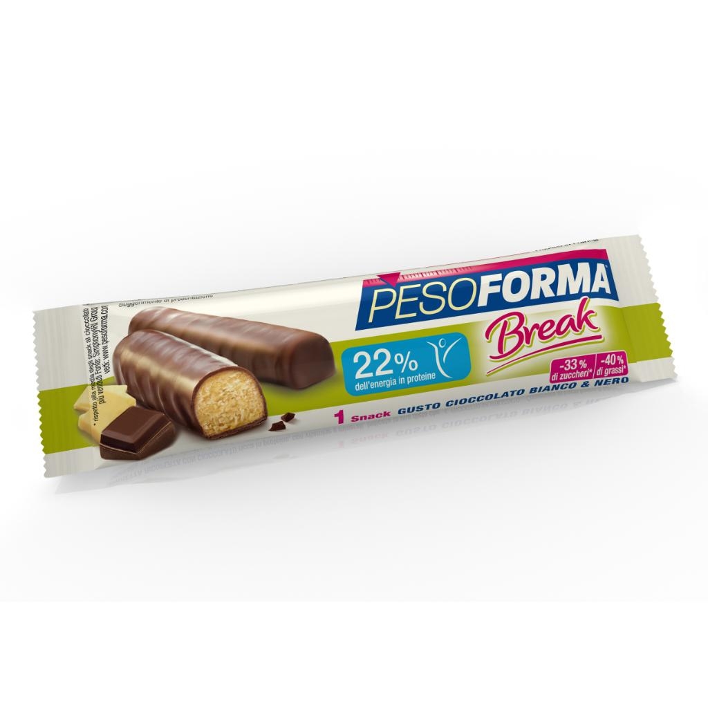 PESOFORMA SNACK BIANCO NERO 31 G