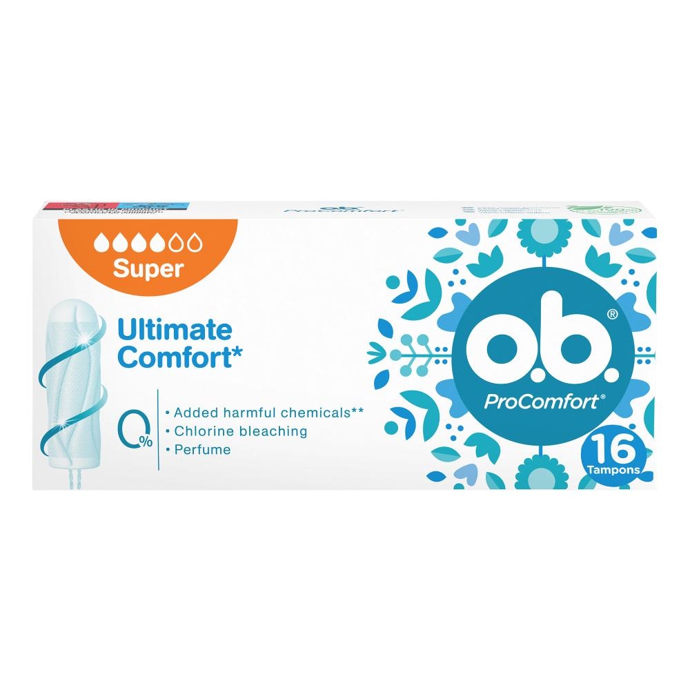 OB SUPER PRO COMFORT TAMPONI 16 PEZZI