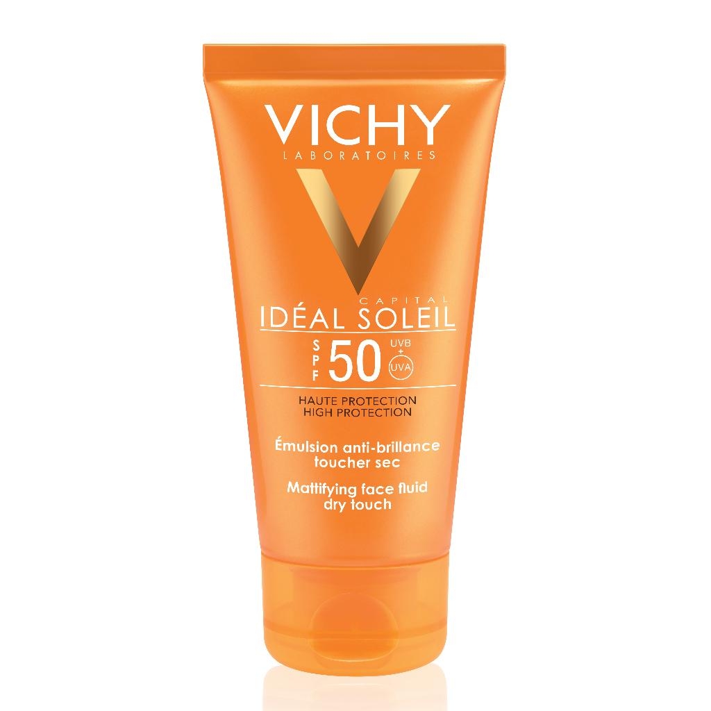 IDEAL SOLEIL VISO DRY TOUCH SPF50 50 ML