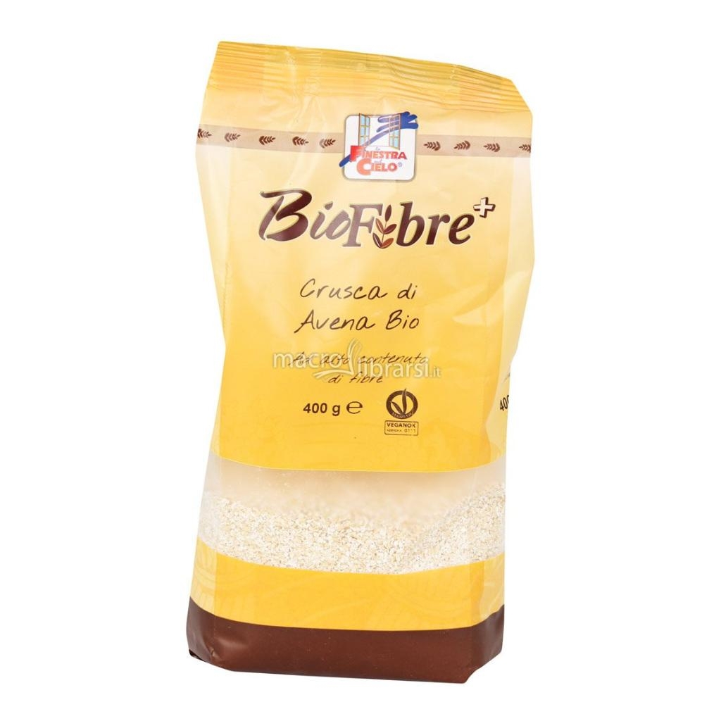FSC BIOFIBRE+ CRUSCA DI AVENA BIO AD ALTO CONTENUTO DI FIBRA 400 G