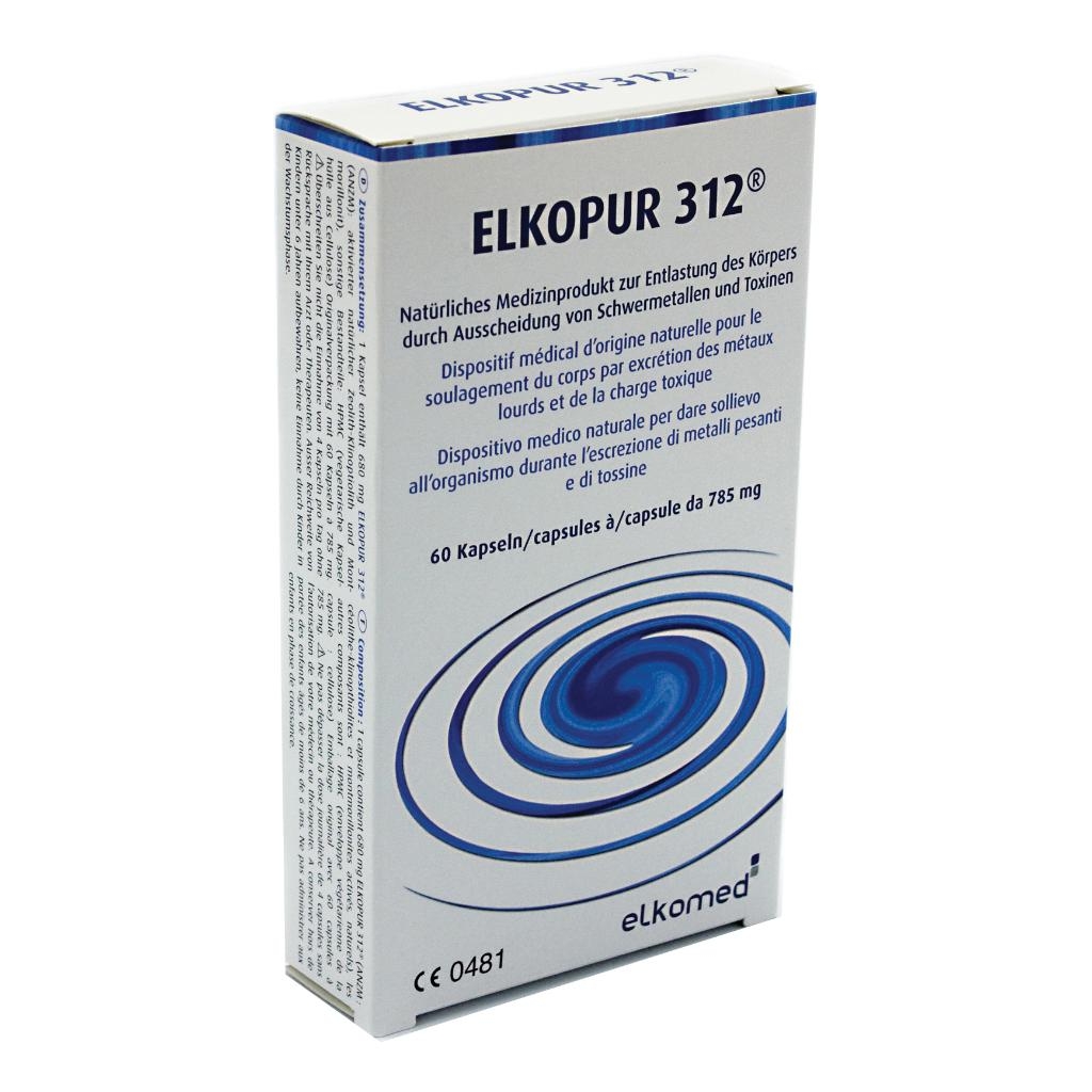 ZEOLITE ELKOPUR 312 BLISTER 60 CAPSULE