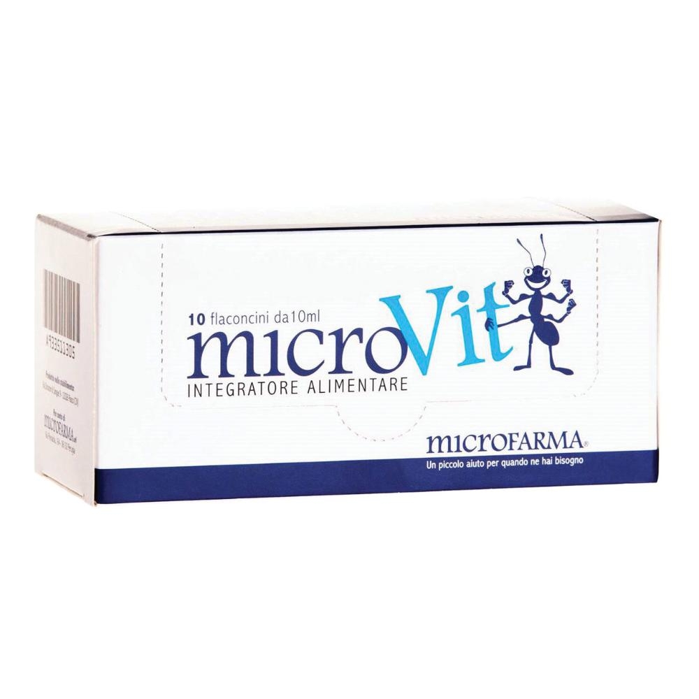 MICROVIT 10 FLACONCINI DA 10 ML