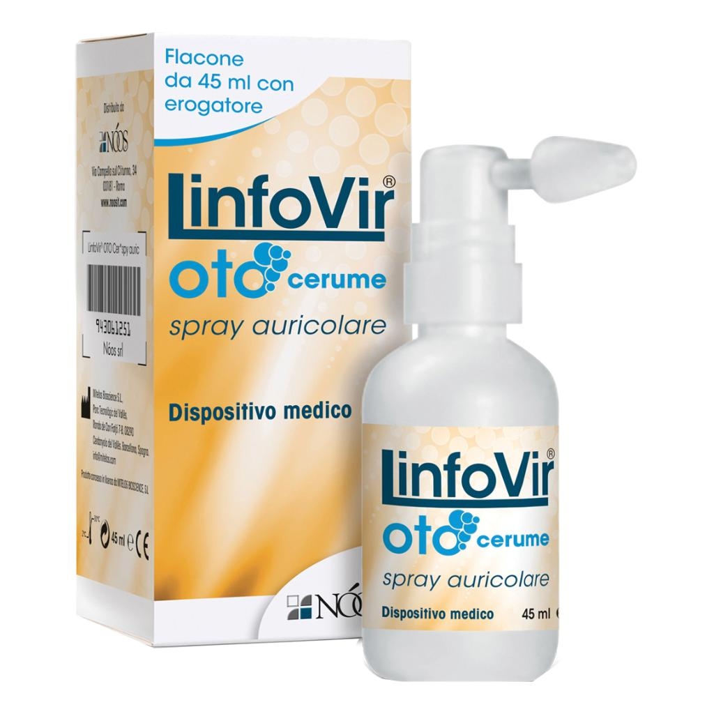 LINFOVIR OTO CERUME SPRAY AURICOLARE 45 ML
