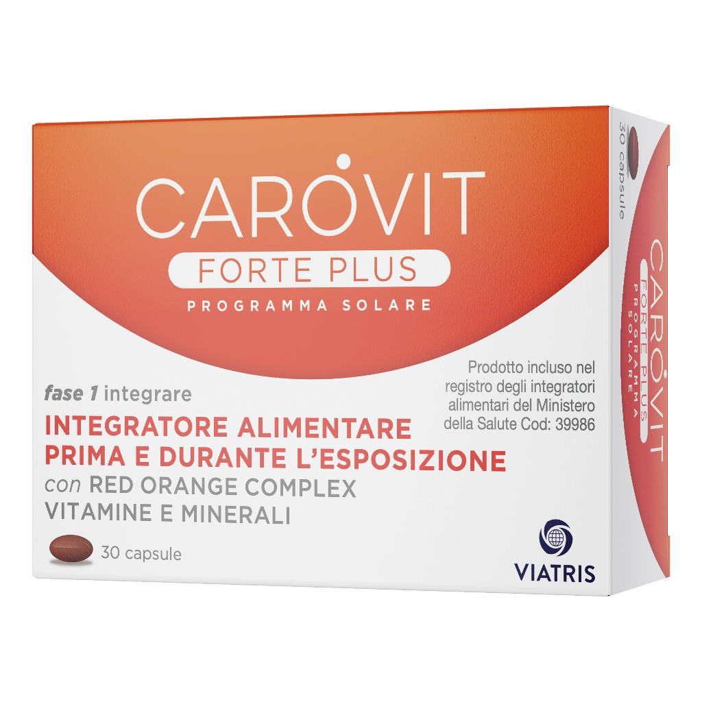 CAROVIT FORTE PLUS PROGRAMMA SOLARE 30 CAPSULE BL