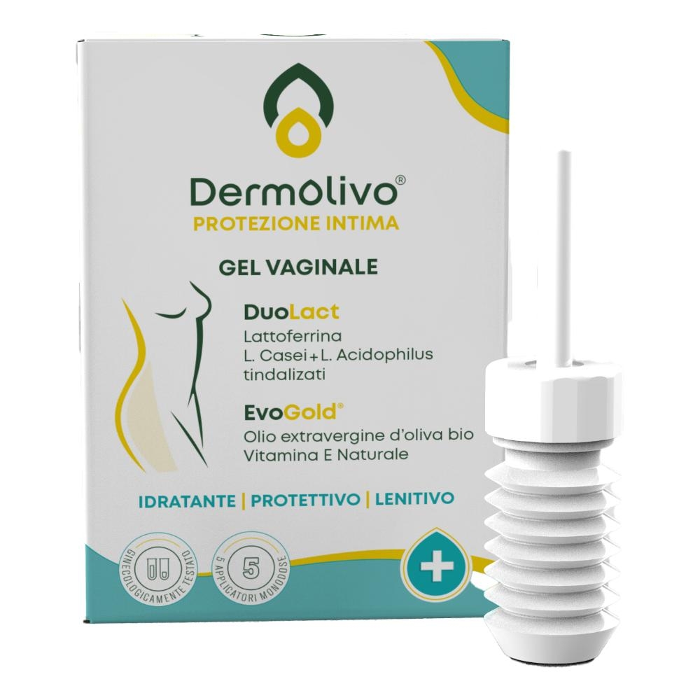 DERMOLIVO GEL VAGINALE 5 FLACONI X 3 ML