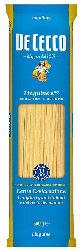 DE CECCO LINGUINE N7 NUOVA RICETTA 400 G