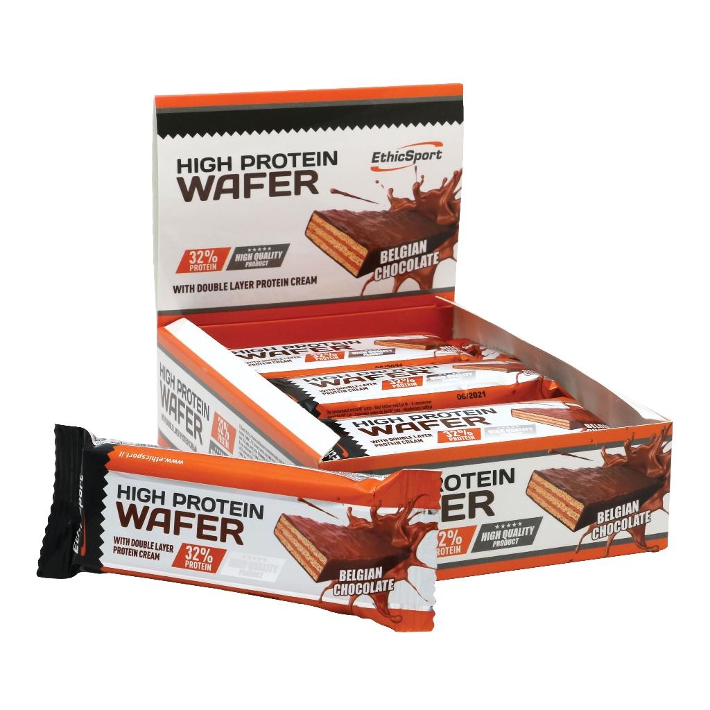 HIGH PROTEIN WAFER BELGIAN CHOCOLATE BARRETTA PROTEICA 35 G