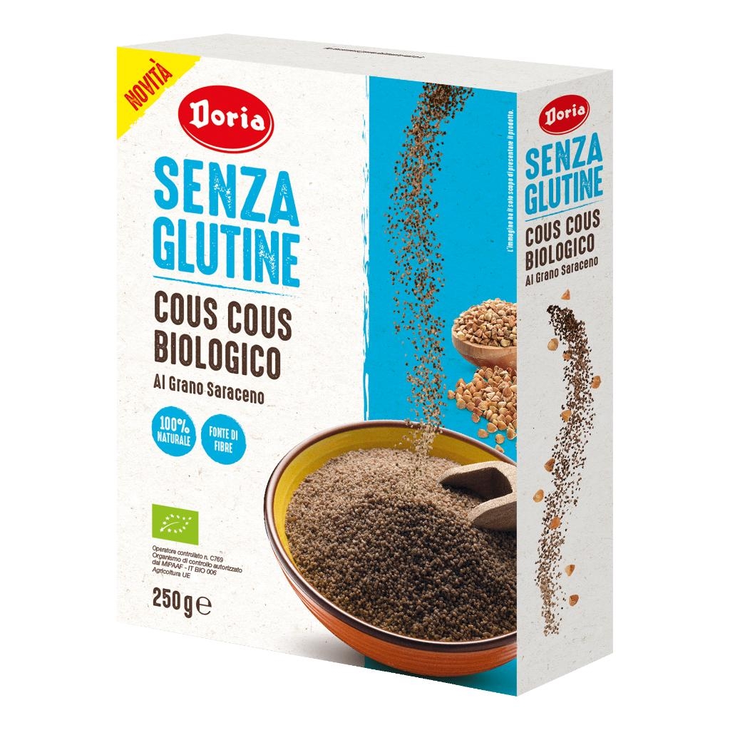 DORIA COUS COUS BIOLOGICO GRANO SARACENO 250 G