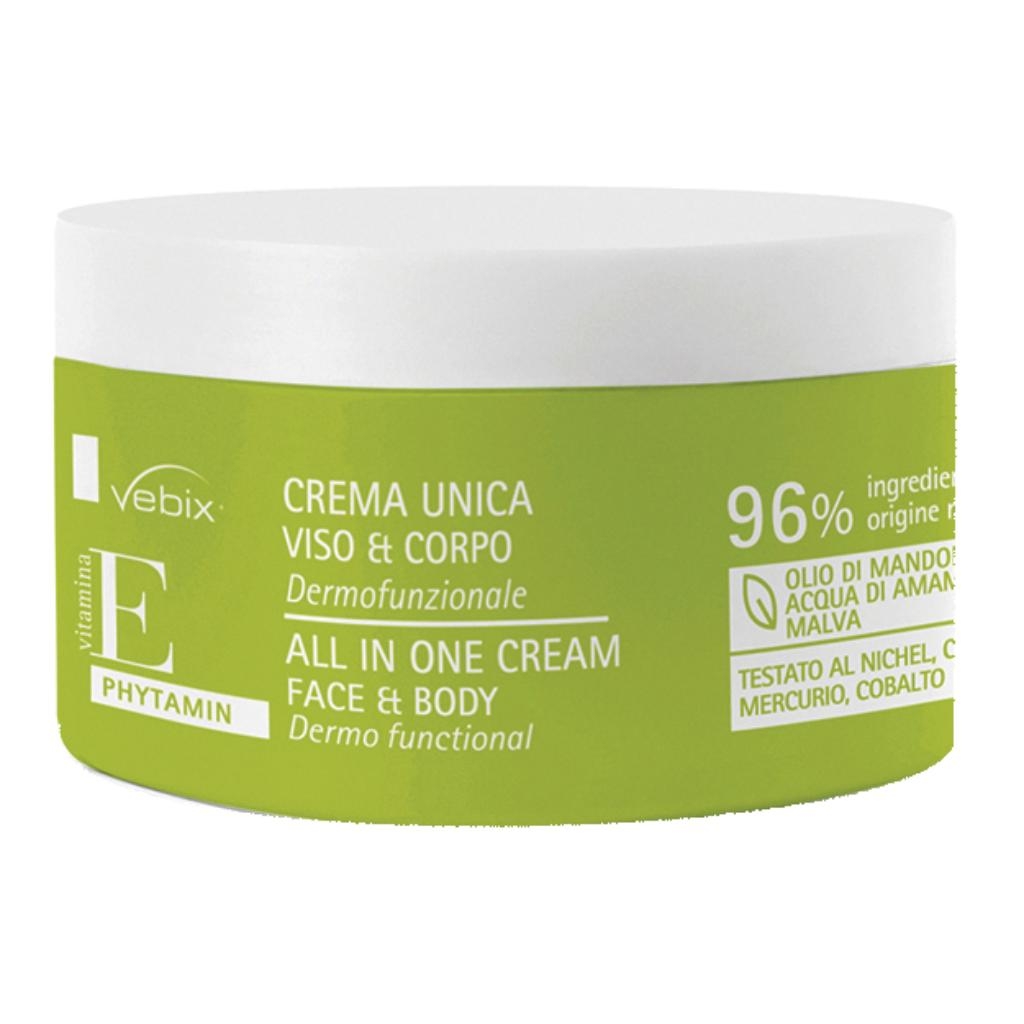 VEBIX PHYTAMIN E CREMA UNICA DERNOFUNSIONALE VISO E CORPO 300 ML