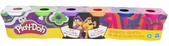 HASBRO PLAY DOH VASETTO 6 PEZZI