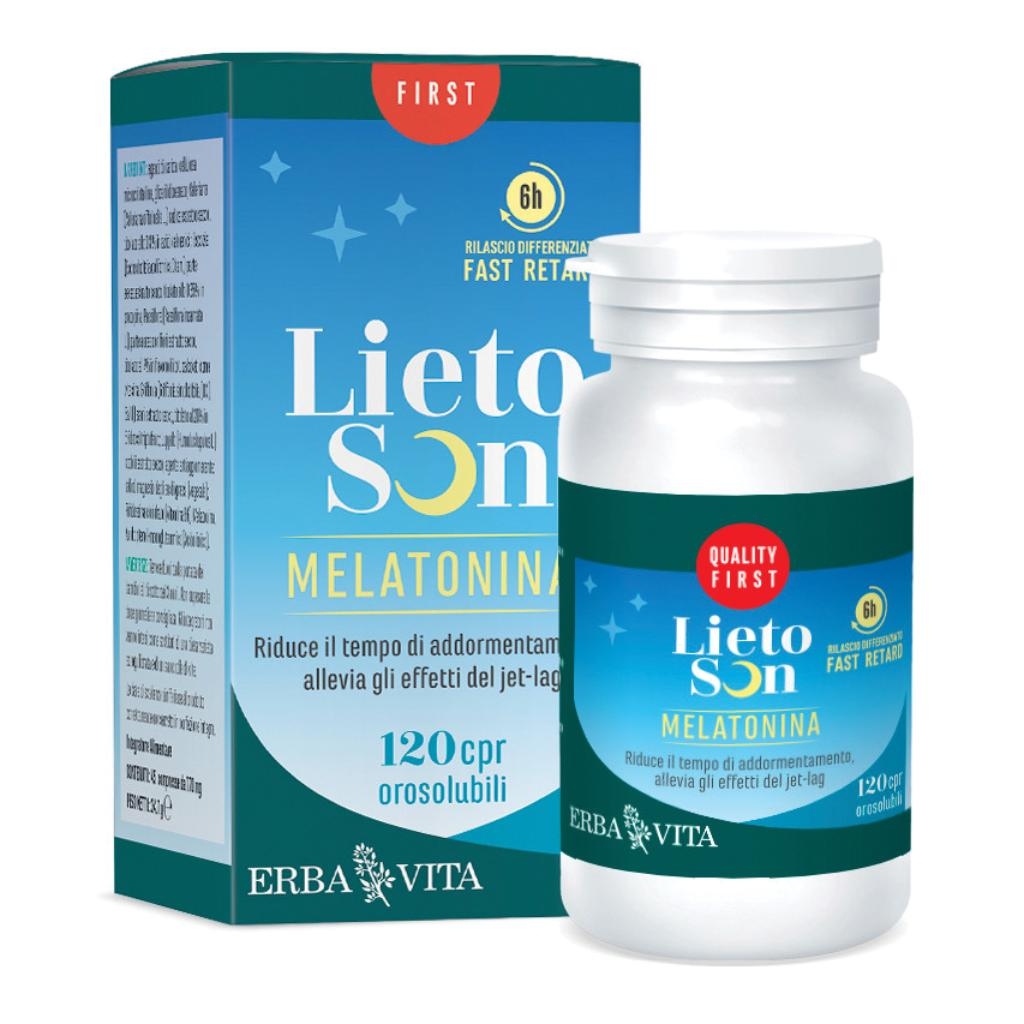 LIETOSON MELATONINA 120 COMPRESSE OROSOLUBILI