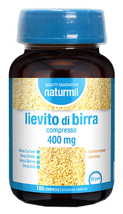 NATURMIL LIEVITO DI BIRRA 400 MG 180 COMPRESSE