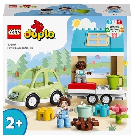 LEGO DUPLO TOWN 10986 CASA SU RUOTE