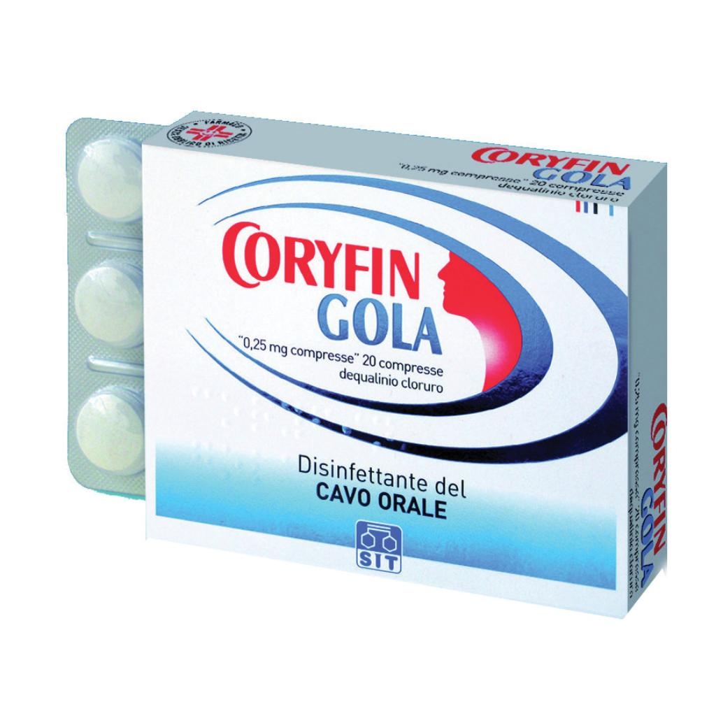 CORYFIN GOLA 0,25 MG COMPRESSE ORODISPERSIBILI