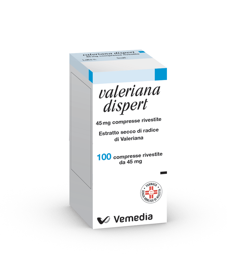 VALERIANA DISPERT 45 MG COMPRESSE RIVESTITE