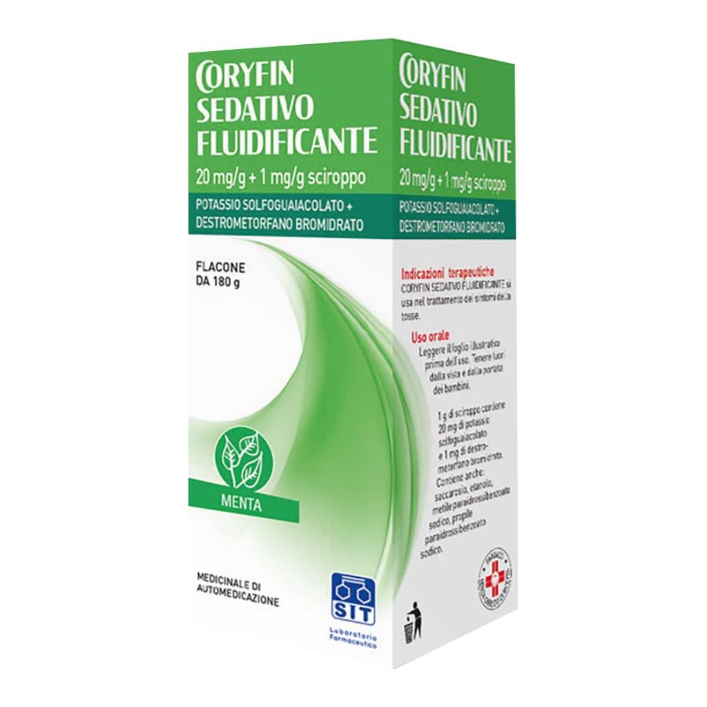 CORYFIN SEDATIVO FLUIDIFICANTE 20 MG/G + 1 MG/G SCIROPPO