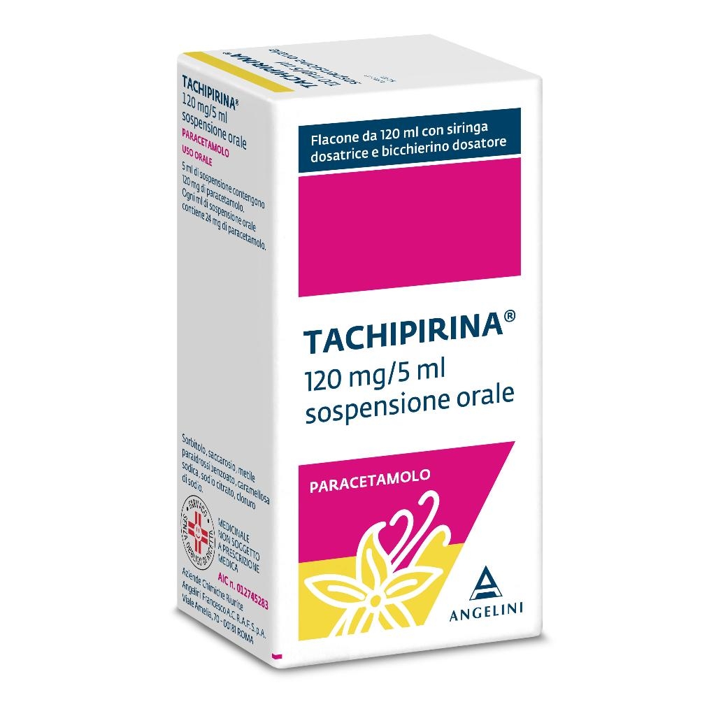 TACHIPIRINA 120 MG/5 ML SOSPENSIONE ORALE