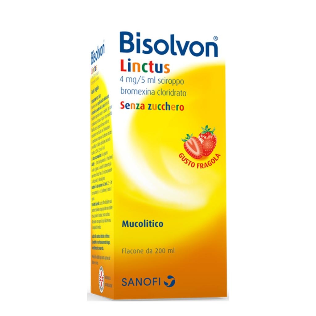 BISOLVON LINCTUS 4 MG/5 ML SCIROPPO GUSTO FRAGOLA