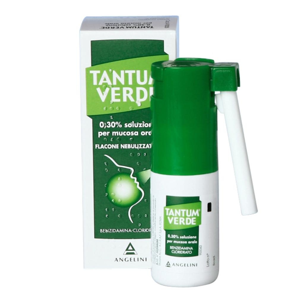 TANTUM VERDE 0,15% SOLUZIONE PER MUCOSA ORALE