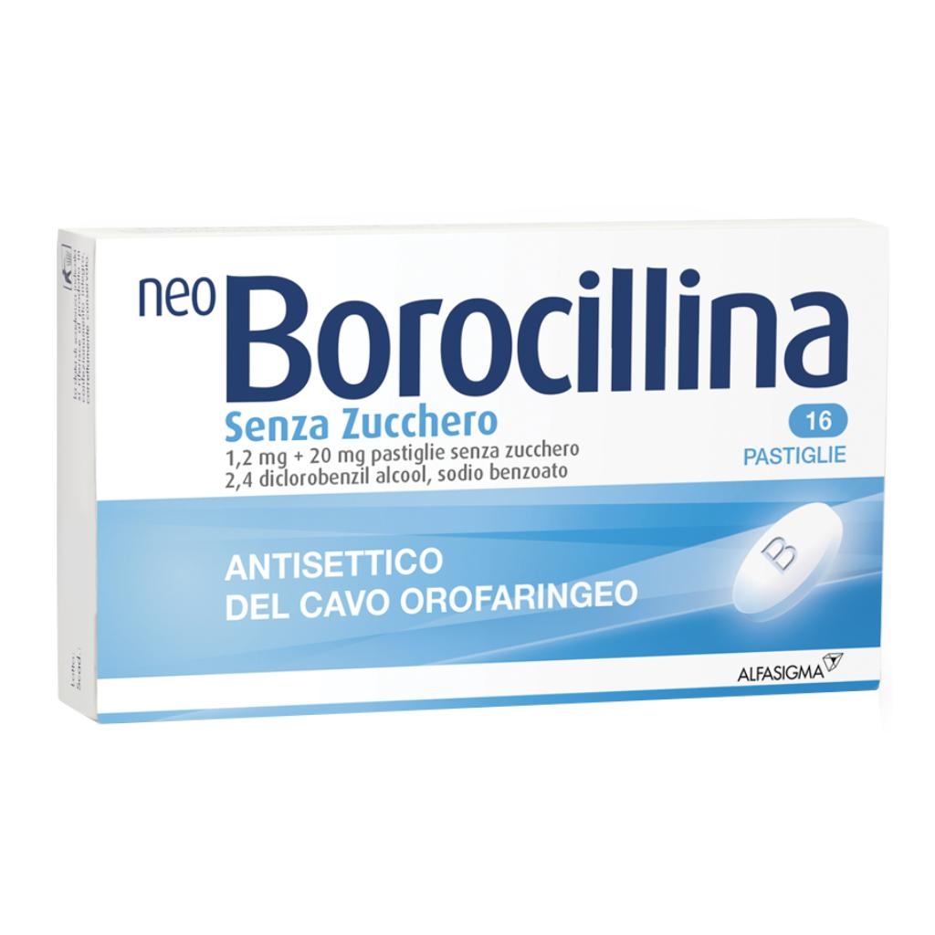 NEO BOROCILLINA 1,2 MG + 20 MG PASTIGLIE SENZA ZUCCHERO