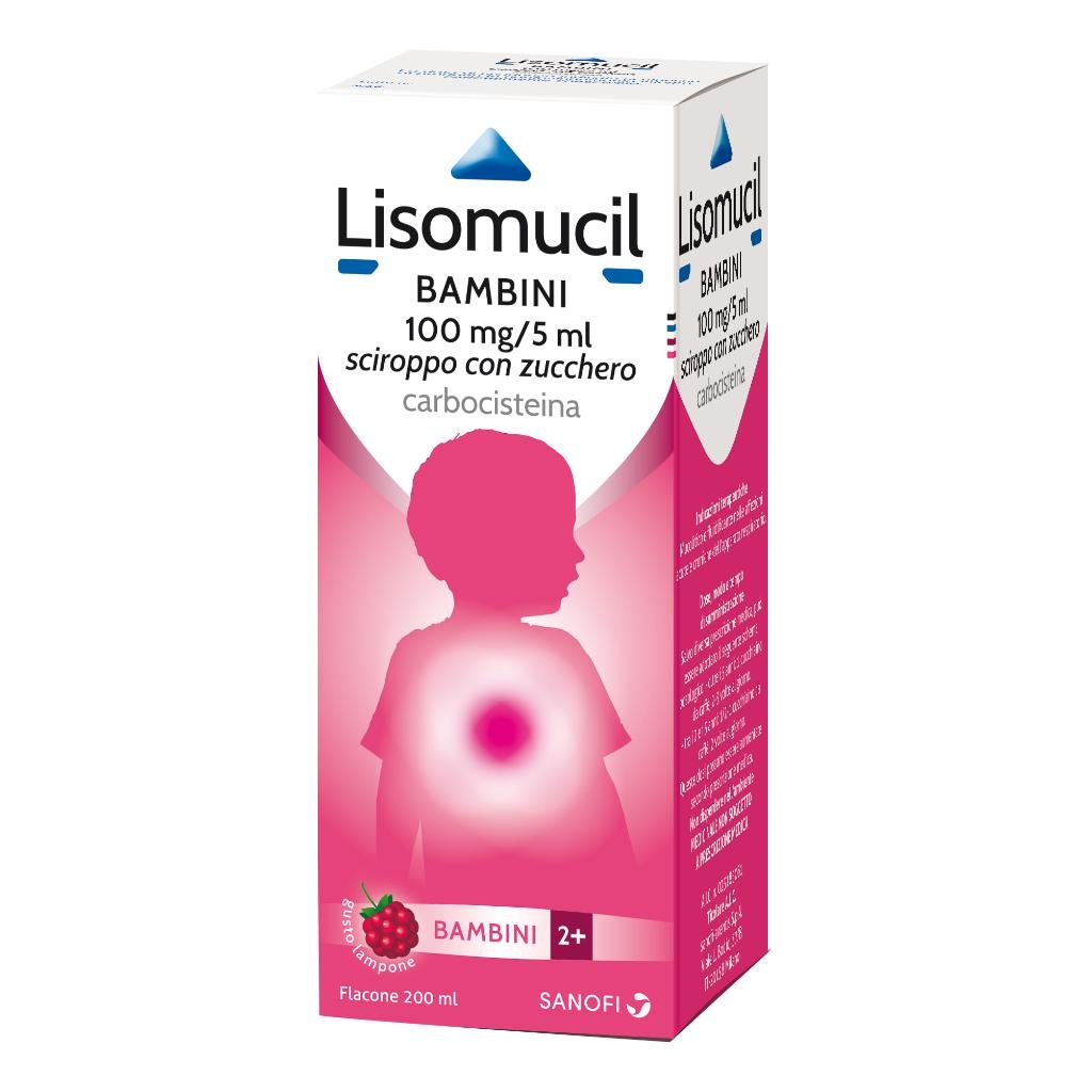 LISOMUCIL TOSSE MUCOLITICO 100 MG/5 ML SCIROPPO