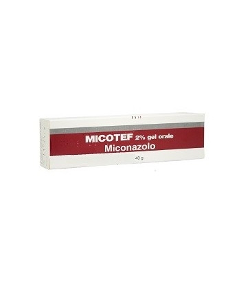 MICOTEF 2% GEL ORALE