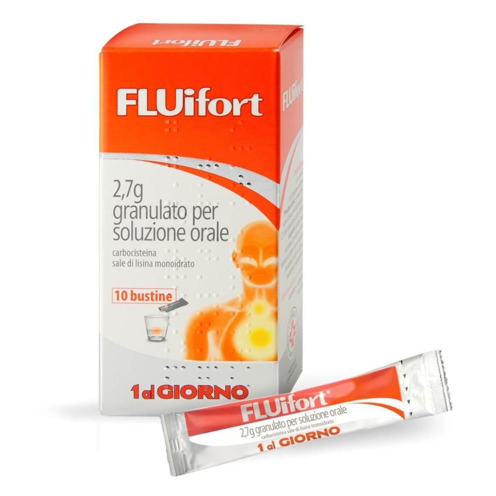 FLUIFORT 2,7 G GRANULATO PER SOLUZIONE ORALE