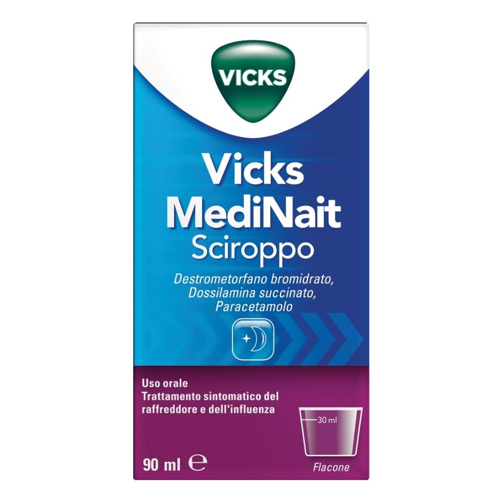 VICKS MEDINAIT 0,5 MG/ML + 0,25 MG/ML + 20 MG/ML SCIROPPO