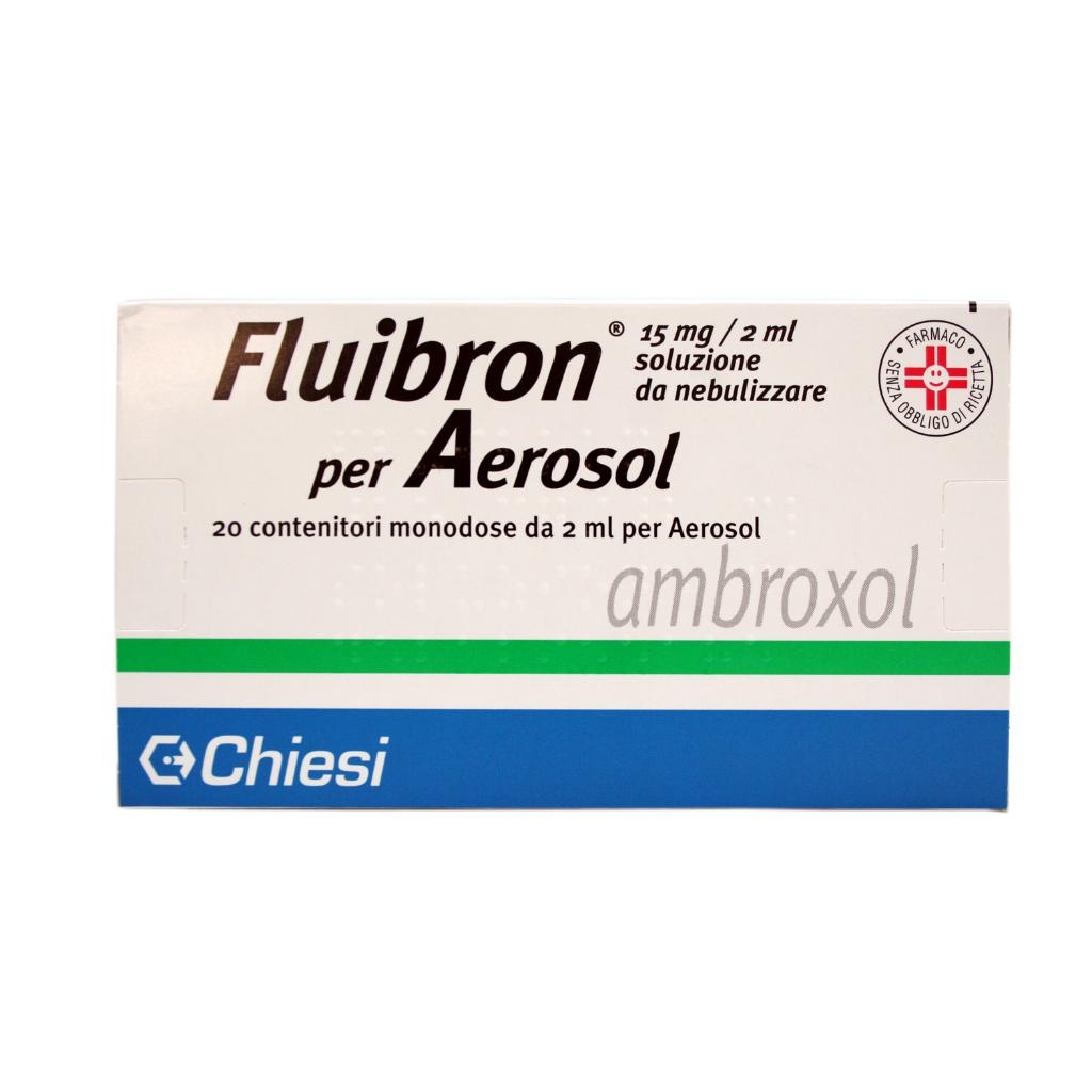 FLUIBRON 15 MG/2 ML SOLUZIONE DA NEBULIZZARE