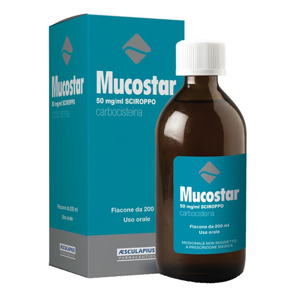 MUCOSTAR 50 MG/ML SCIROPPO