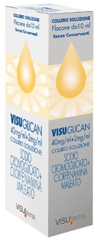 VISUGLICAN 40MG/ML + 2MG/ML COLLIRIO, SOLUZIONE