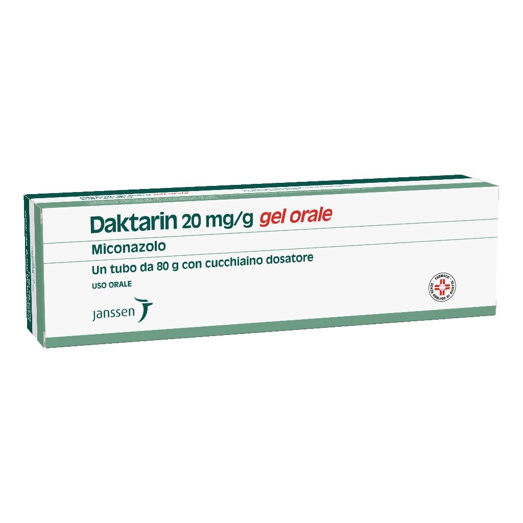 DAKTARIN 20 MG/G GEL ORALE
