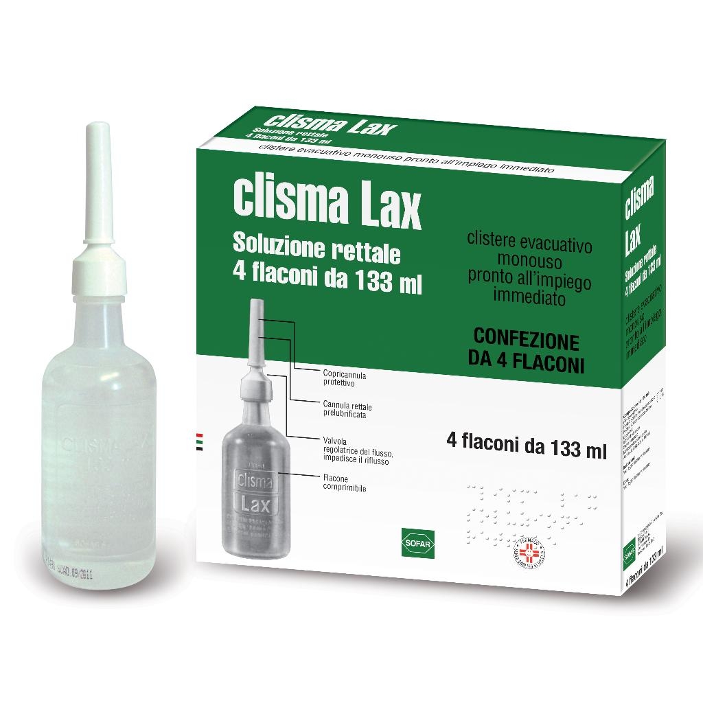 CLISMA LAX SOLUZIONE RETTALE FLACONI