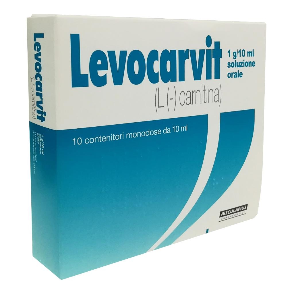 LEVOCARVIT 1 G/10 ML SOLUZIONE ORALE