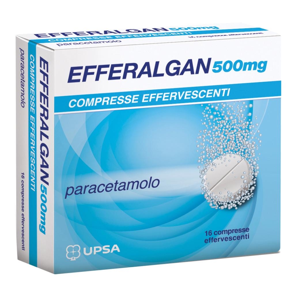 EFFERALGAN 500 MG COMPRESSE EFFERVESCENTI