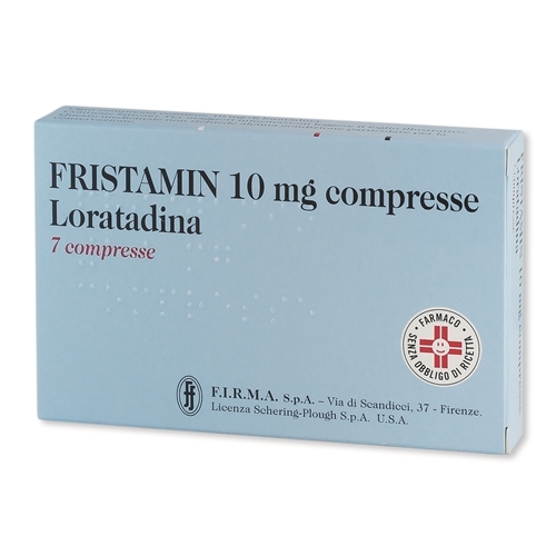 FRISTAMIN 10 MG COMPRESSE