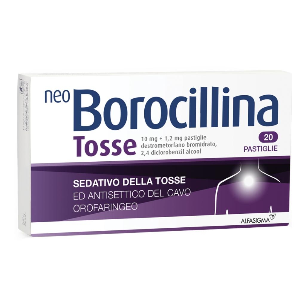 NEO BOROCILLINA TOSSE 10 MG + 1,2 MG PASTIGLIE