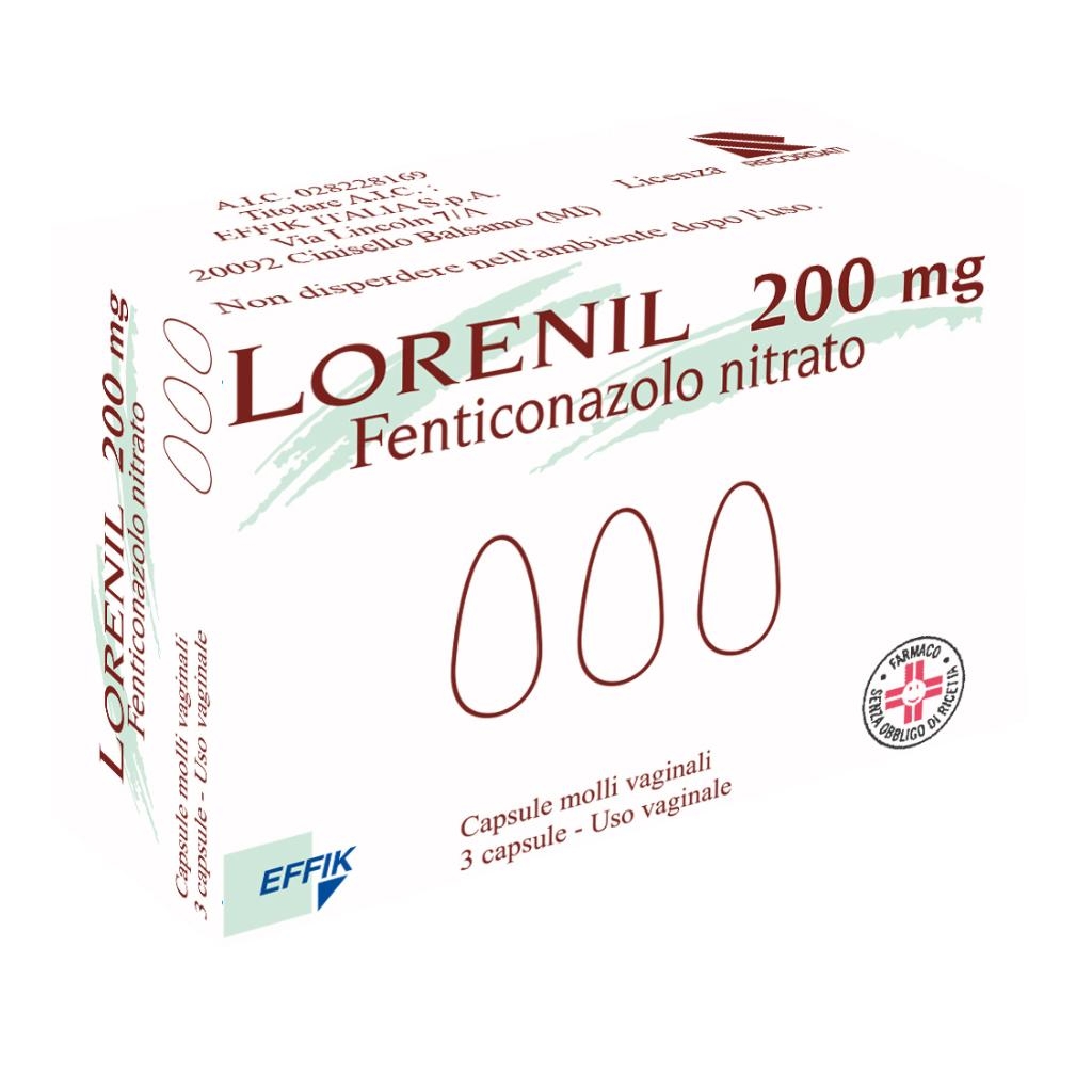 LORENIL CAPSULE MOLLI VAGINALI