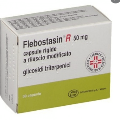 FLEBOSTASIN R 50 MG CAPSULE RIGIDE A RILASCIO MODIFICATO