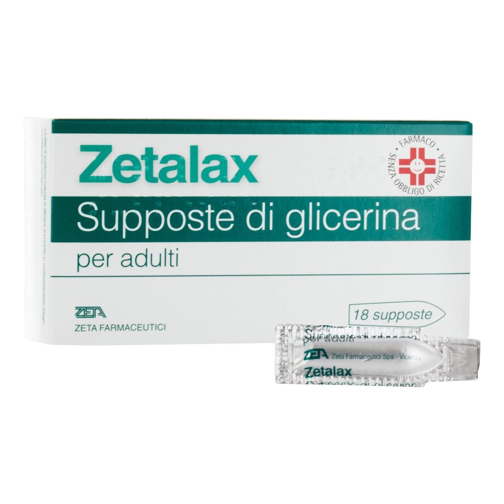 ZETALAX SUPPOSTE DI GLICERINA