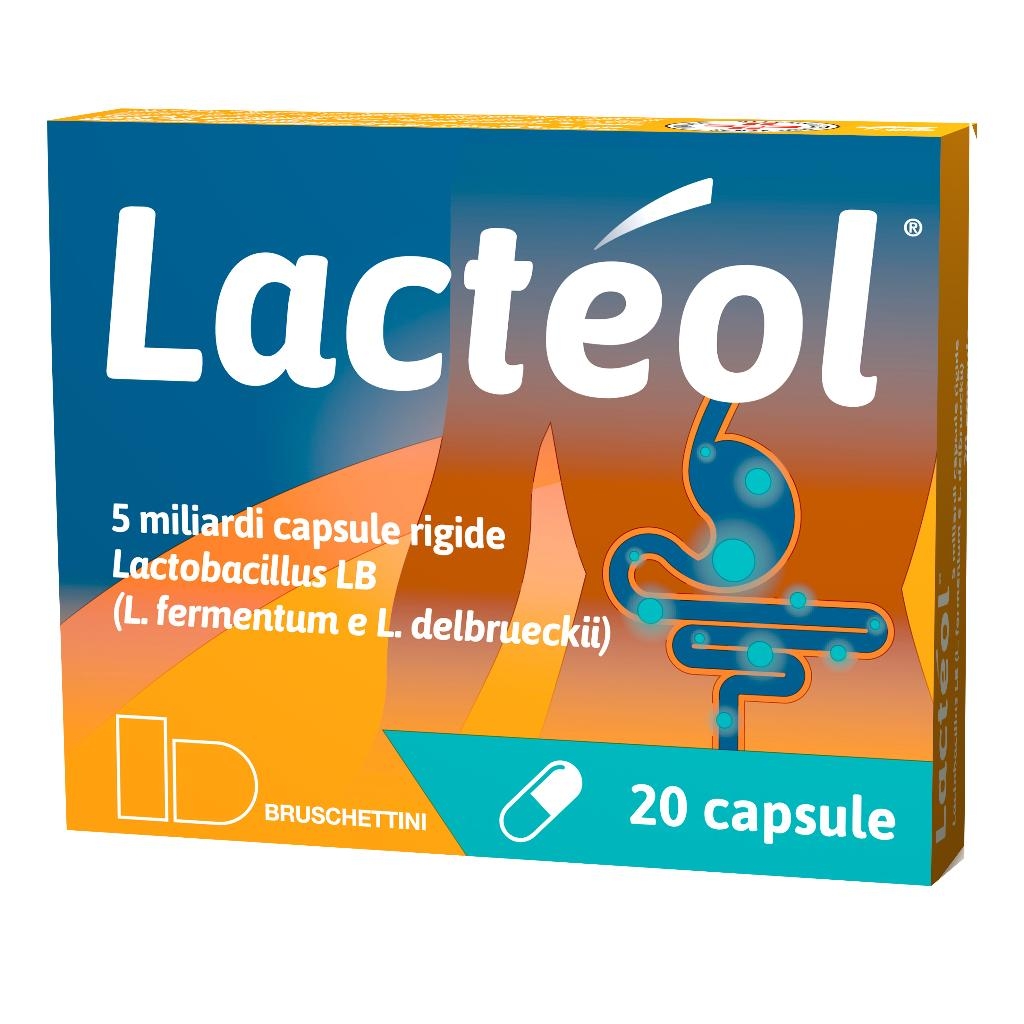 LACTEOL 10 MILIARDI POLVERE ORALE E 5 MILIARDI CAPSULE RIGIDE