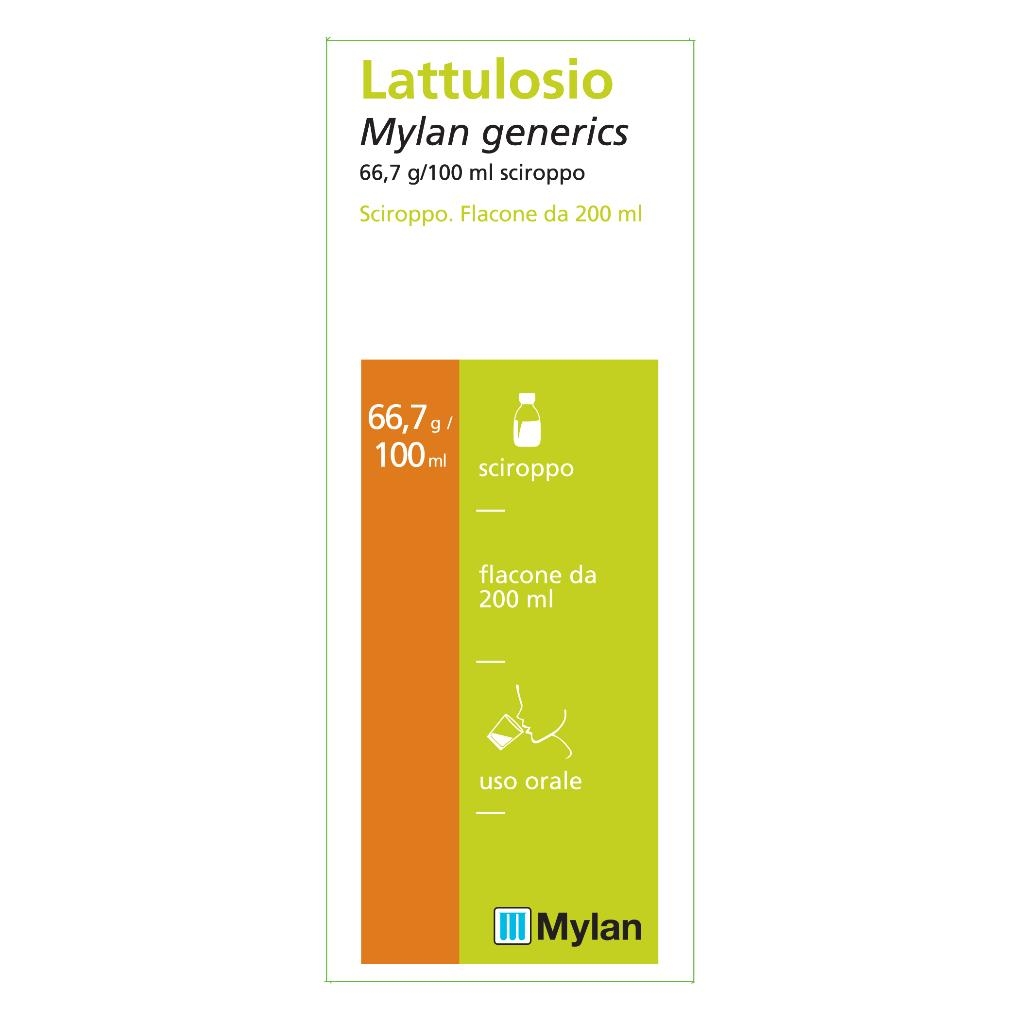 LATTULOSIO MYLAN GENERICS 66,7 G/100 ML SCIROPPO