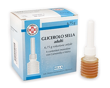 GLICEROLO SELLA SOLUZIONE RETTALE