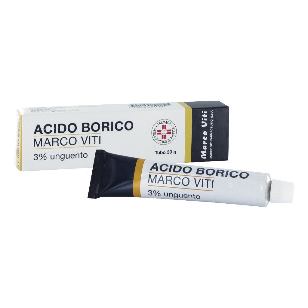 ACIDO BORICO MARCO VITI 3% UNGUENTO