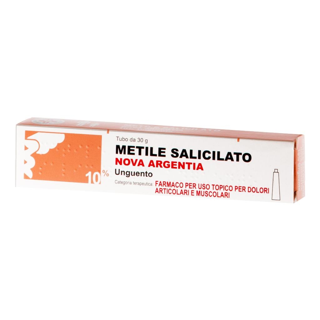 METILE SALICILATO NOVA ARGENTIA 10% UNGUENTO