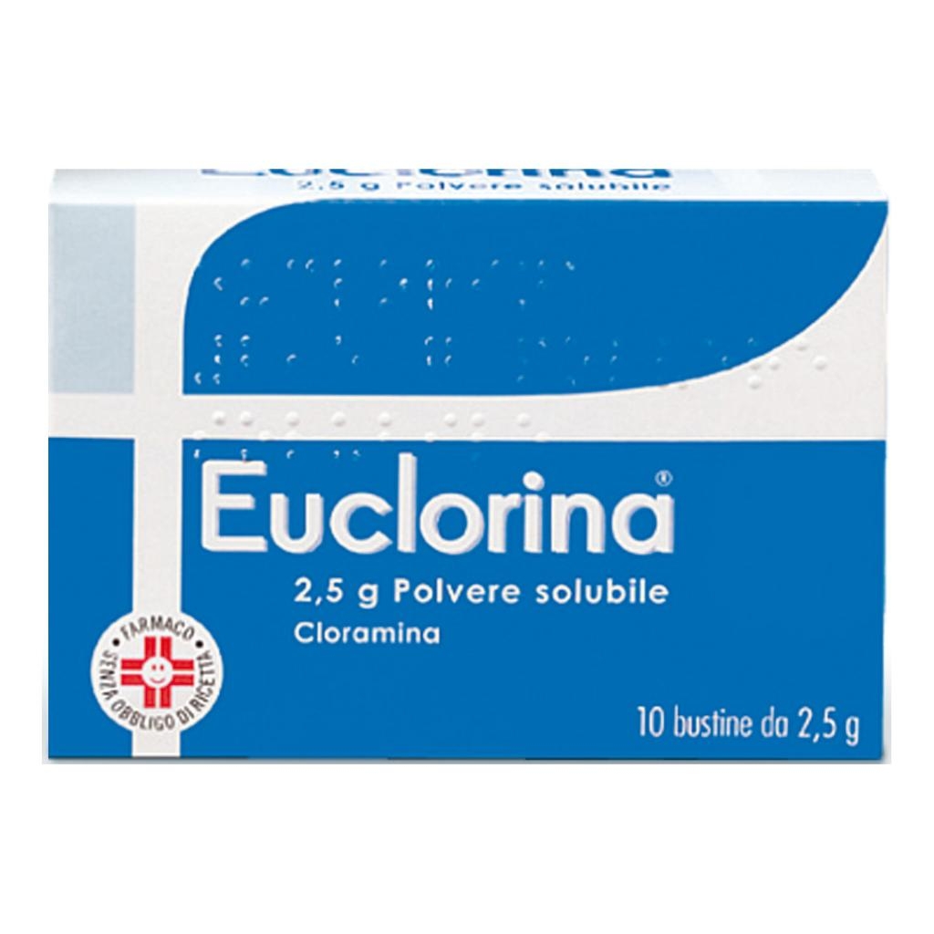 EUCLORINA 2,5 G POLVERE SOLUBILE